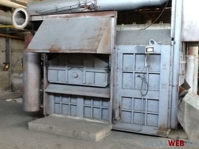 Б/У две газовые плавильные отражательные печи МКПА-03 в комплекте с системой очистки газов и конвейер МР-08.13 (128 шт.) (с изложницами).