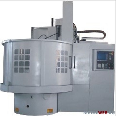 Токарно-карусельный станок с ЧПУ из китая