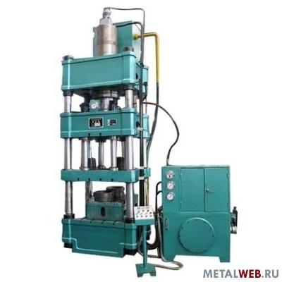 Продам четырёхколонный гидропресс вытяжного  двойного  действия  из  китая