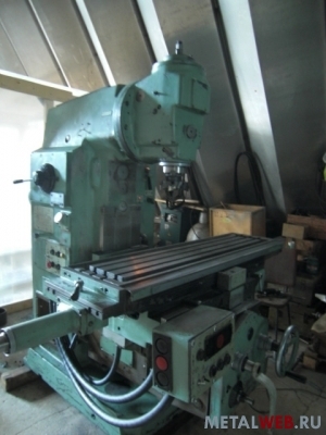 СТАНОК фрезерный 6Д12 2008года с МИНИМАЛЬНОЙ НАРАБОТКОЙ