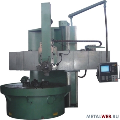 Токарно-карусельный одностоечный станок с ЧПУ из Китая