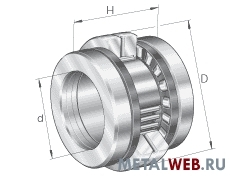 Подшипник 4-504706Е  ( РИК3062  )
