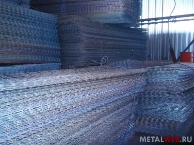 Сетка сварная оцинкованная в картах