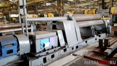 Листогибочные вальцы трёхвалковые 30*3650 мм