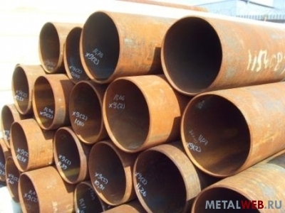 Труба бесшовная лежалая 377х9мм, 377х10мм