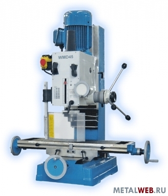 Станок настольный сверлильно-фрезерный мод. WMD45V