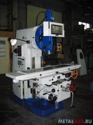 Вертикально фрезерный станок ВМ127 после капитального ремонта (Б/У)