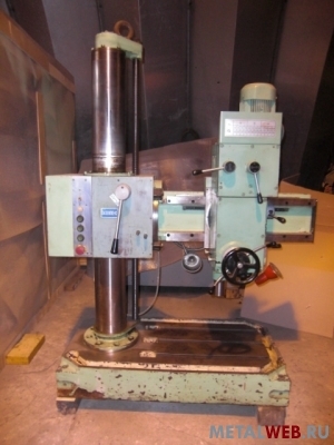 СТАНОК РАДИАЛЬНО-СВЕРЛИЛЬНЫЙ 2К522 2002 г. из НИИ