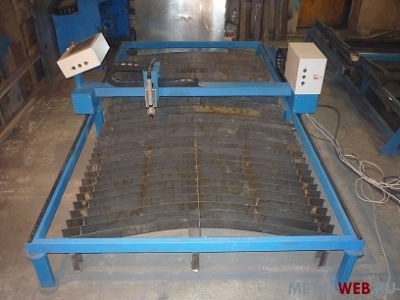 Портальная машина плазменной резки металла с ЧПУ в Екатеринбурге