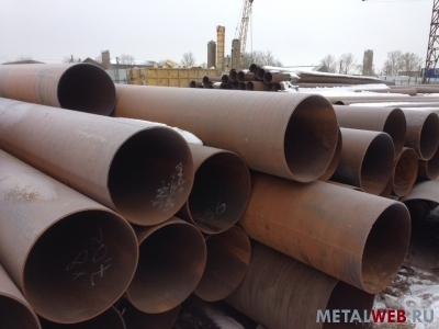 Труба металлическая 530х6мм., 530х7мм., 530х8мм. В Санкт-Петербурге. Бу, восстановленная.