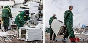 Вывозим, утилизируем б.у. бытовую технику на металлолом