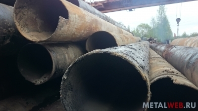 Трубы бу в канаву и на заезд.