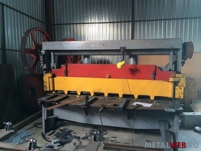 Гильотина, 6х2000мм