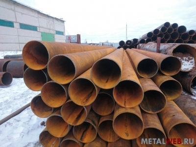 Трубы лежалые и восстановленные в Перми.