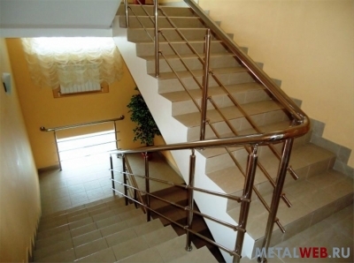 Ограждения из нержавеющей стали от 3950 руб/м.п.