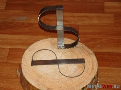 S-образная скоба (торцевой закрепитель шпал) "Доллары"