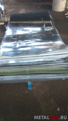 Продам упаковочный лист оцинкованный от рулонной стали (обертка от рулона)
