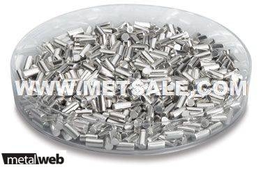 Гранулы алюминия высокой чистоты марки А99, А995, А999