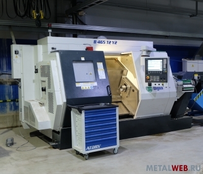 Токарно-фрезерный с ЧПУ Biglia B465 T2 Y2 (2016)