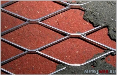 Сетка штукатурная цельнометаллическая оцинкованная (ЦПВС)