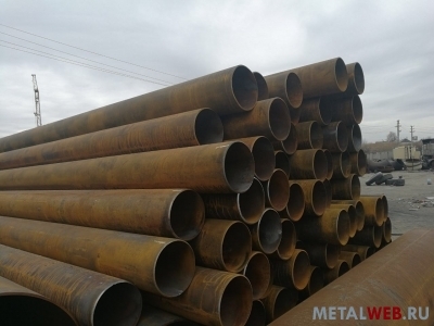 Труба восстановленная, б/ш, г/к, 325х8, 9, 10 мм