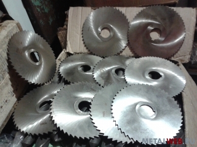 Фреза отрезная прорезная по металлу