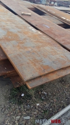 Лист стальной 16, 19, 20 мм не кондиция