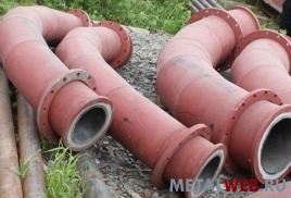 Отвод футорванный каменным литьем Ду 219