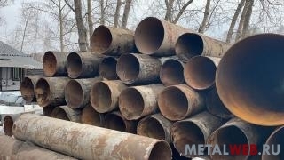 Труба восстановленная 720 мм стенка 8 мм. 65000 рублей