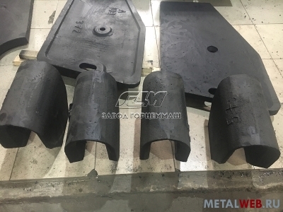 Броня ребра 4-252627 для дробилки конусной КМД, КСД 1200