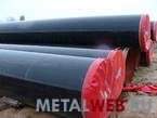 Стальные трубы  с изоляцией весьма усиленного типа (ВУС) с наружным двухслойным антикоррозийным покрытием