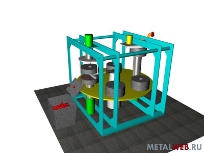 Шаролитейная центробежная машина