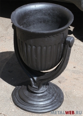 Урна чугунная поворотная