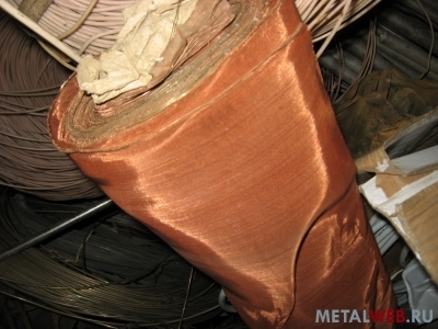 Сетка медная 32/32