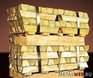 Медь слитки