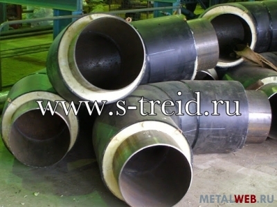 Отводы в изоляции ППУ